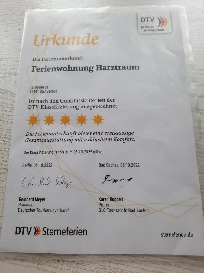 Ferienwohnung Harztraum Bad Sachsa Bagian luar foto